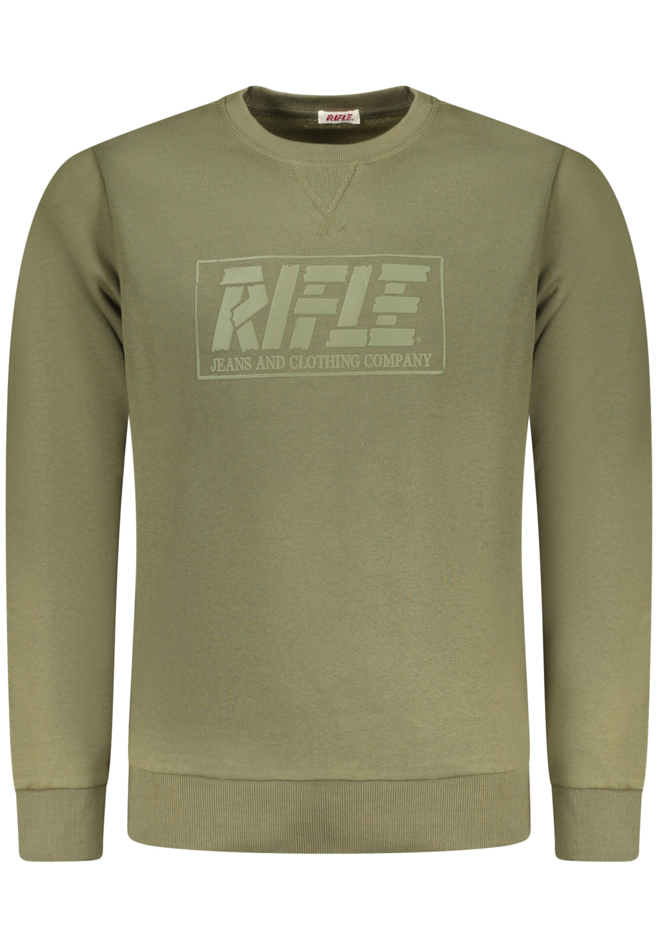 RIFLE MEN'S ZIP-UP SWEATSHIRT GREEN