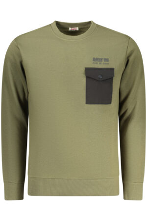 RIFLE MEN'S ZIP-UP SWEATSHIRT GREEN