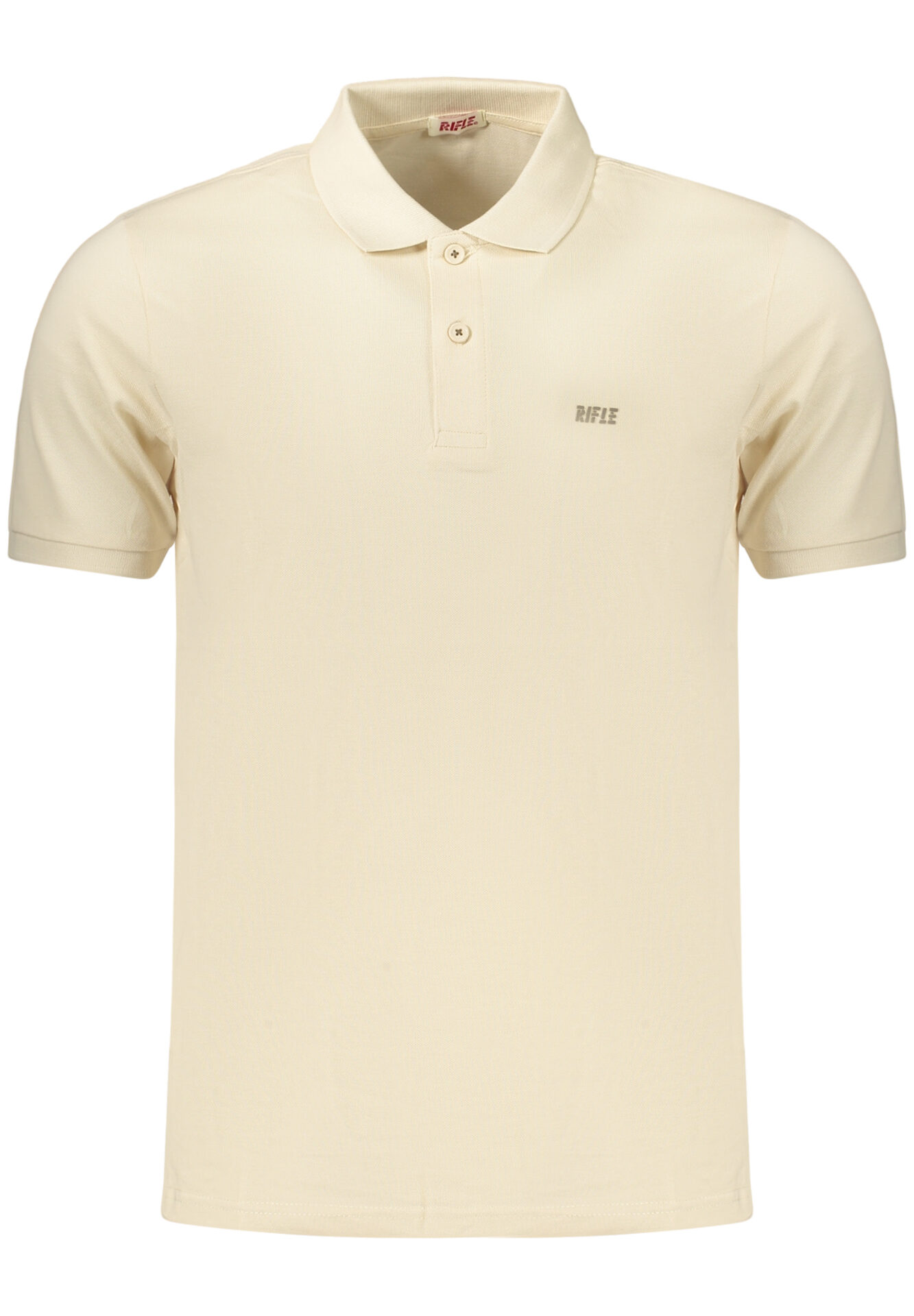 Men's Short-Sleeved Rifle Polo Shirt, Beige
