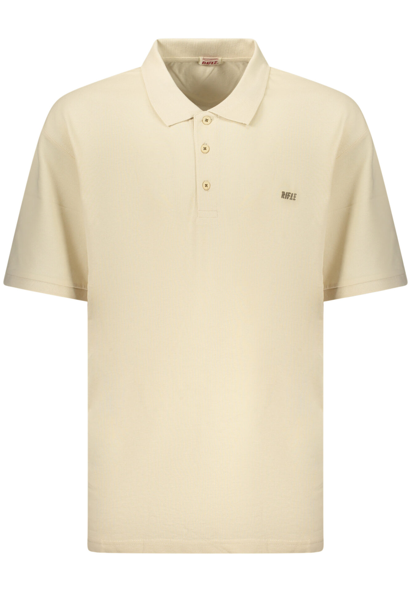 Men's Short-Sleeved Rifle Polo Shirt, Beige