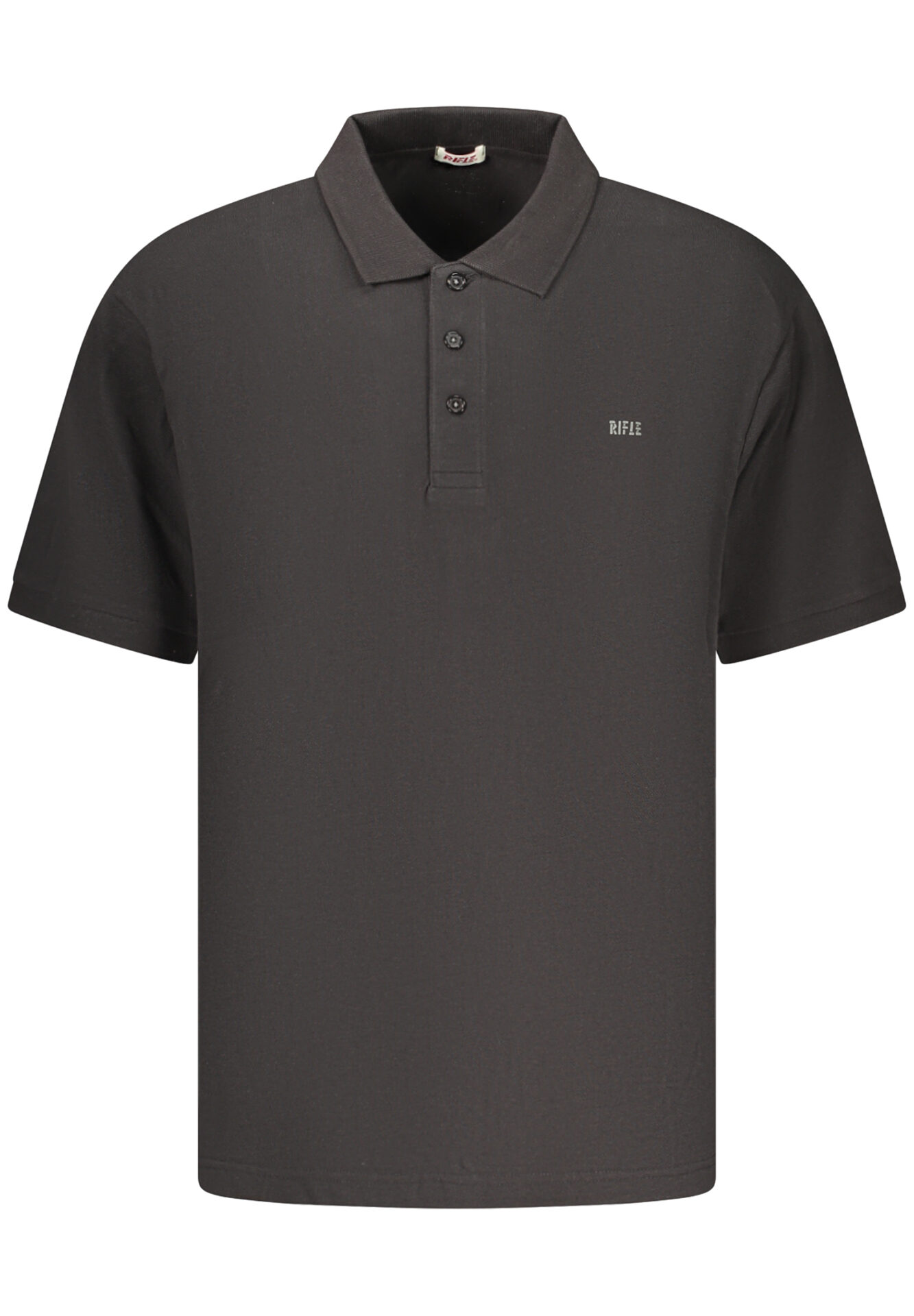 RIFLE POLO SHORT SLEEVE MEN'S BLACK