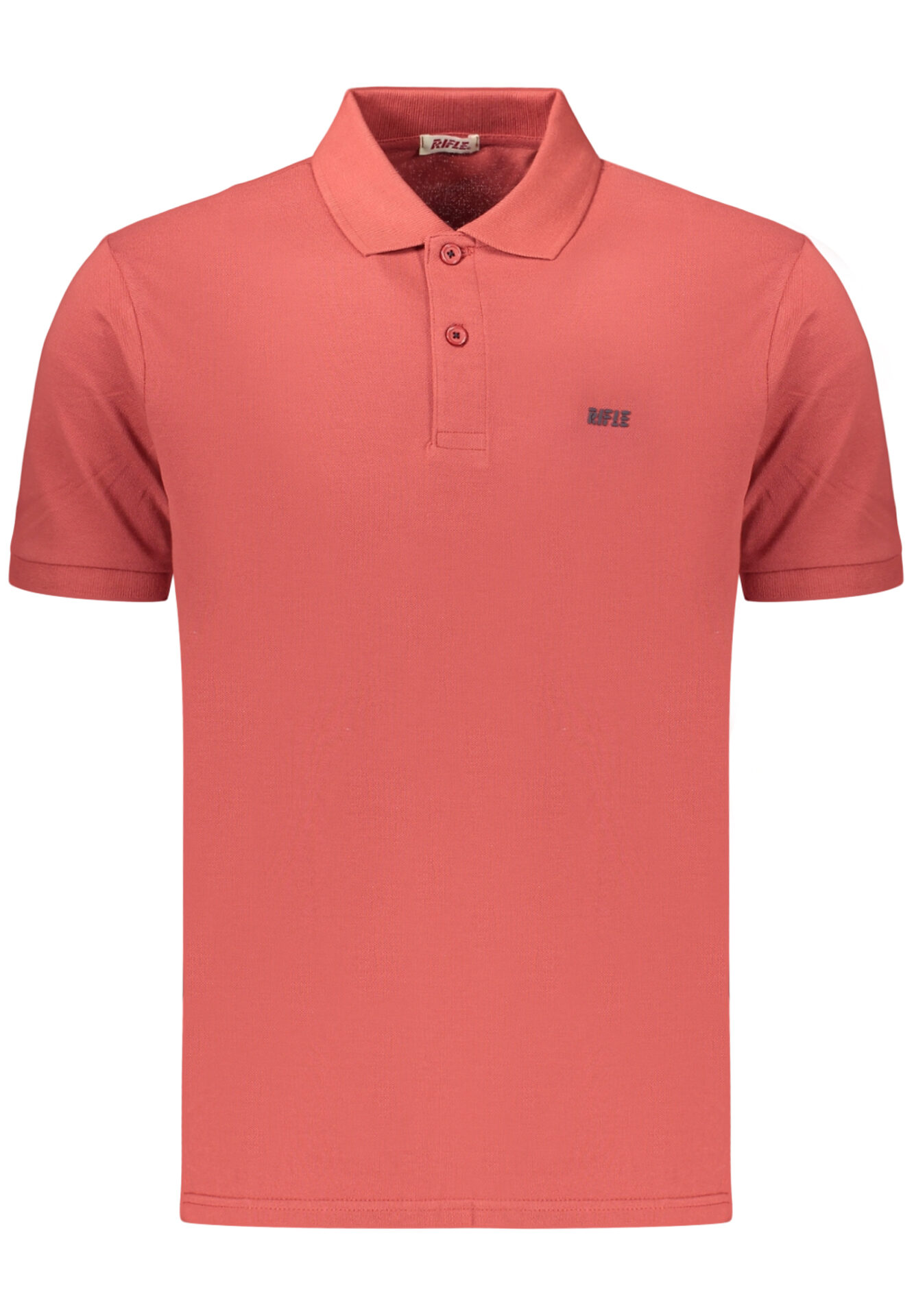 MEN'S RED SHORT-SLEEVE RIFLE POLO