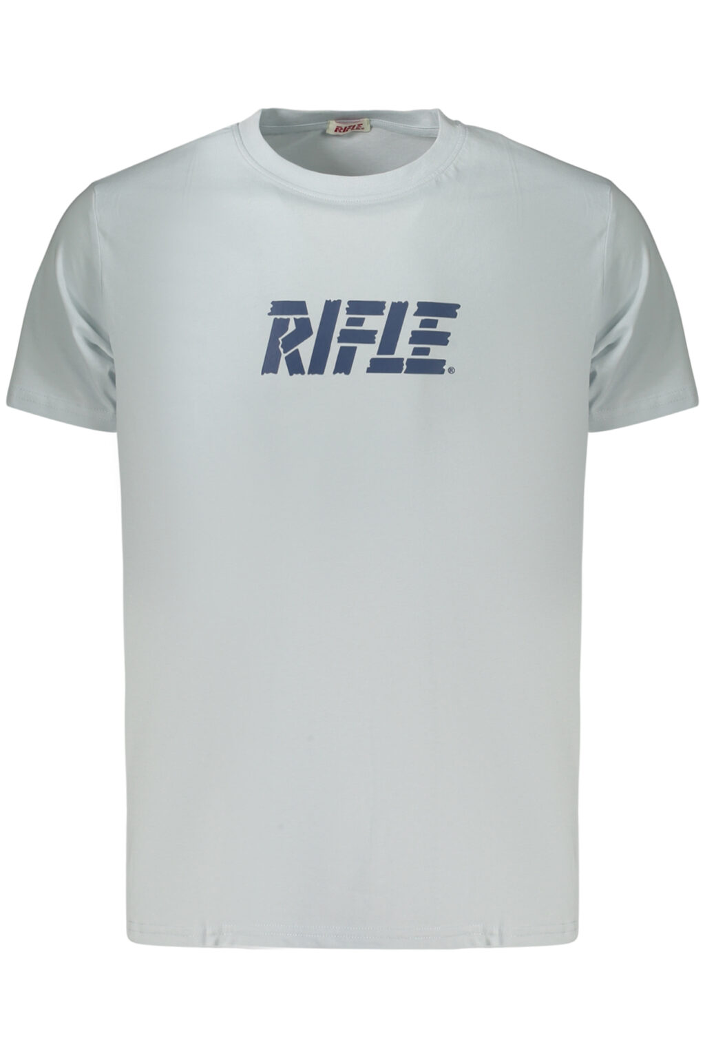 riflet-shirtmanichecorteuomoazzurro_1 RIFLE mėlyni vyriški marškinėliai trumpomis rankovėmis