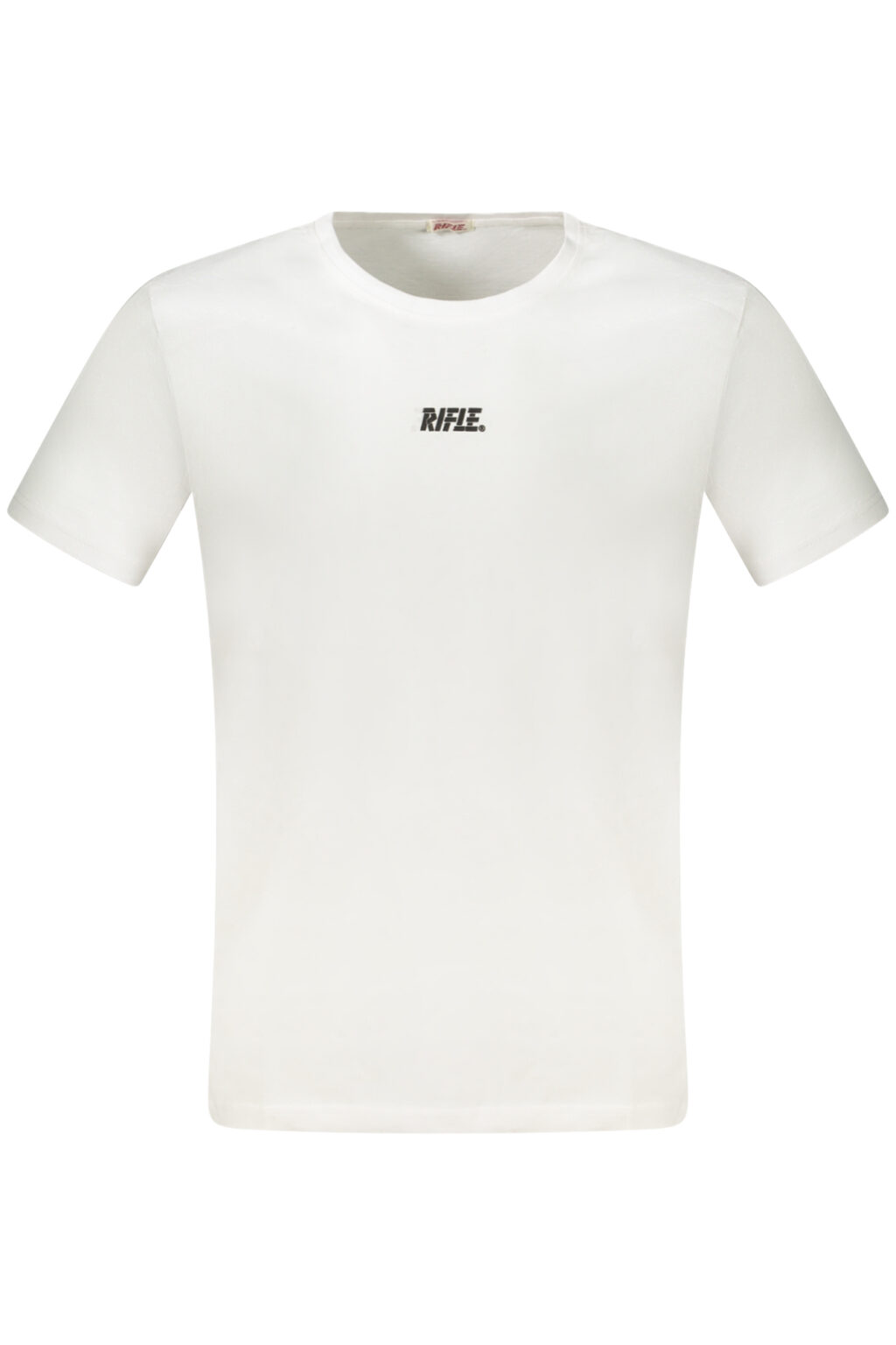 riflet-shirtmanichecorteuomobianco_1 RIFLE balti vyriški marškinėliai trumpomis rankovėmis