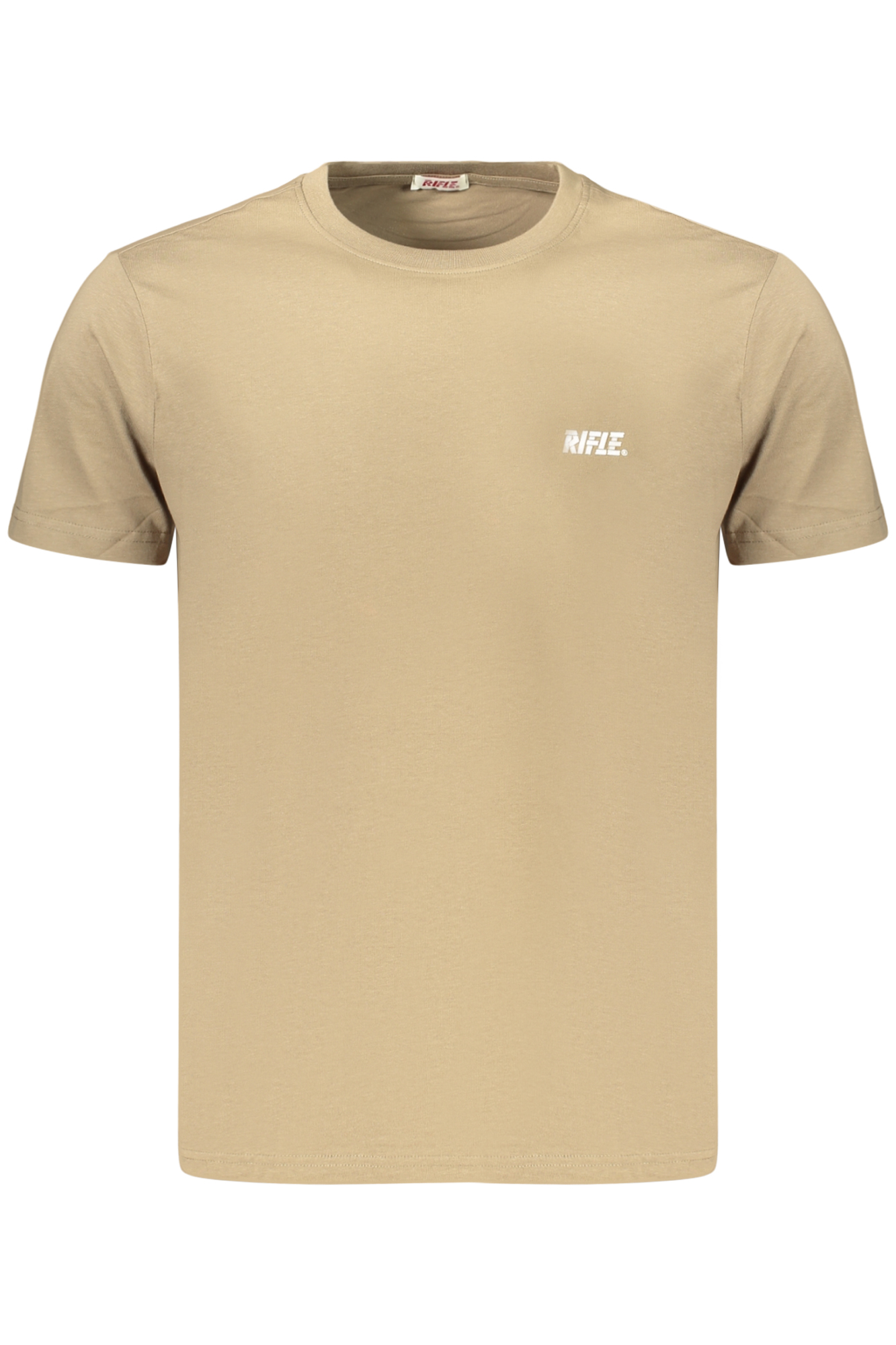 MEN'S BROWN SHORT-SLEEVED RIFLE T-SHIRT MEN'S BROWN SHORT-SLEEVED RIFLE T-SHIRT