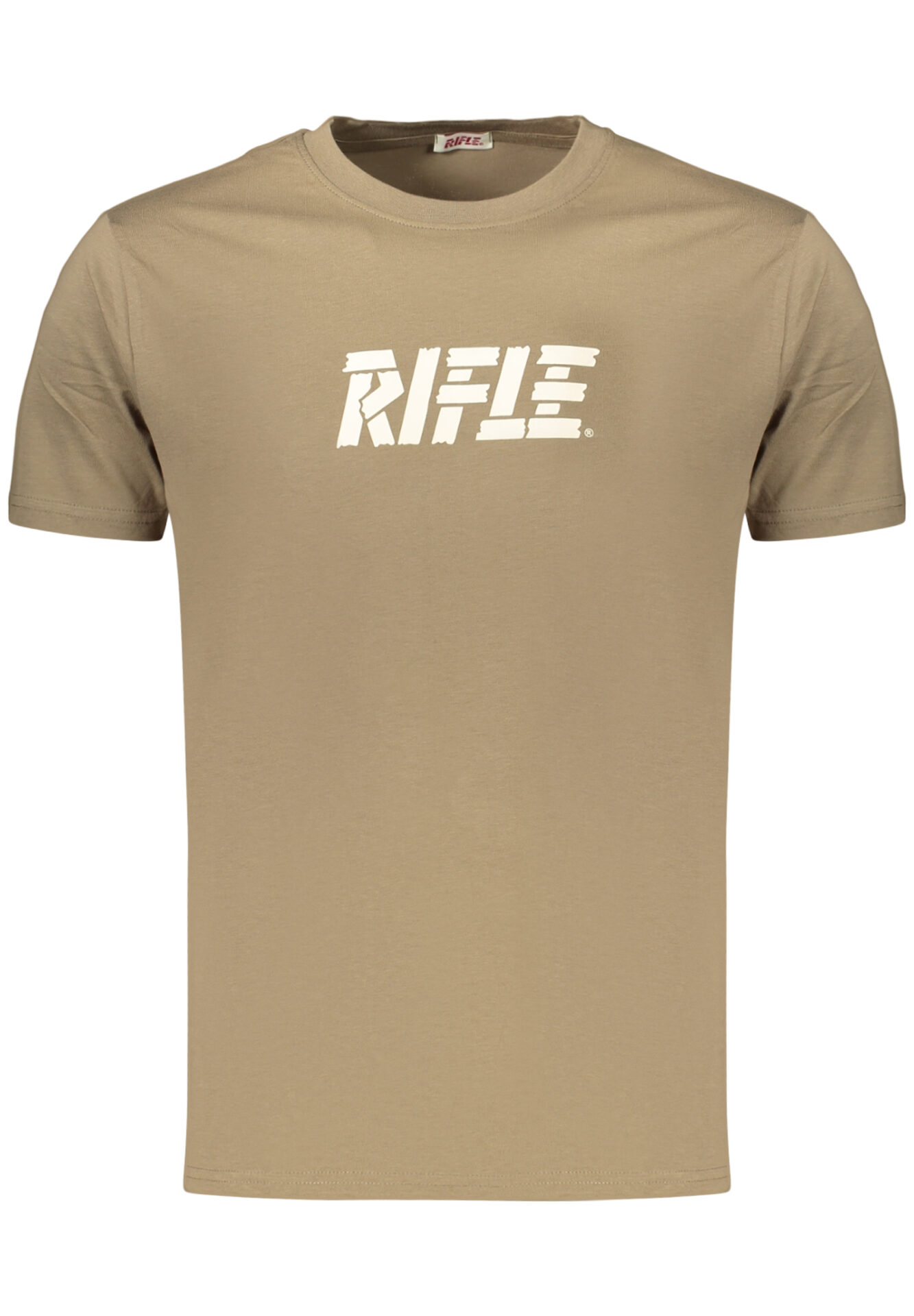 MEN'S BROWN SHORT-SLEEVED RIFLE T-SHIRT