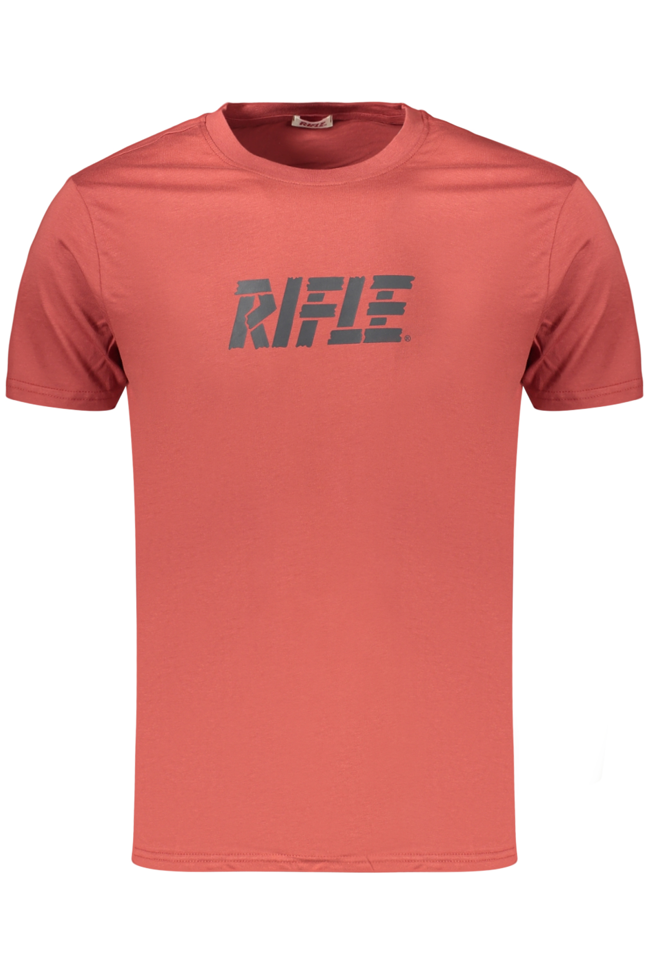 MEN'S RED RIFLE SHORT-SLEEVE T-SHIRT MEN'S RED RIFLE SHORT-SLEEVE T-SHIRT