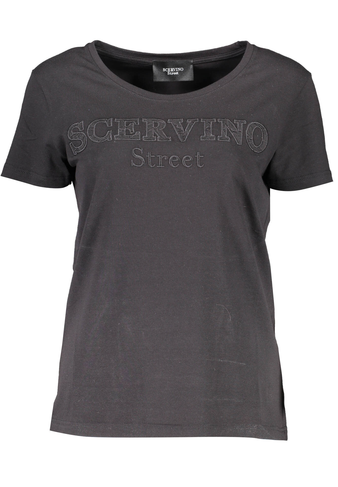 SCERVINO STREET WOMEN'S SHORT SLEEVE T-SHIRT BLACK