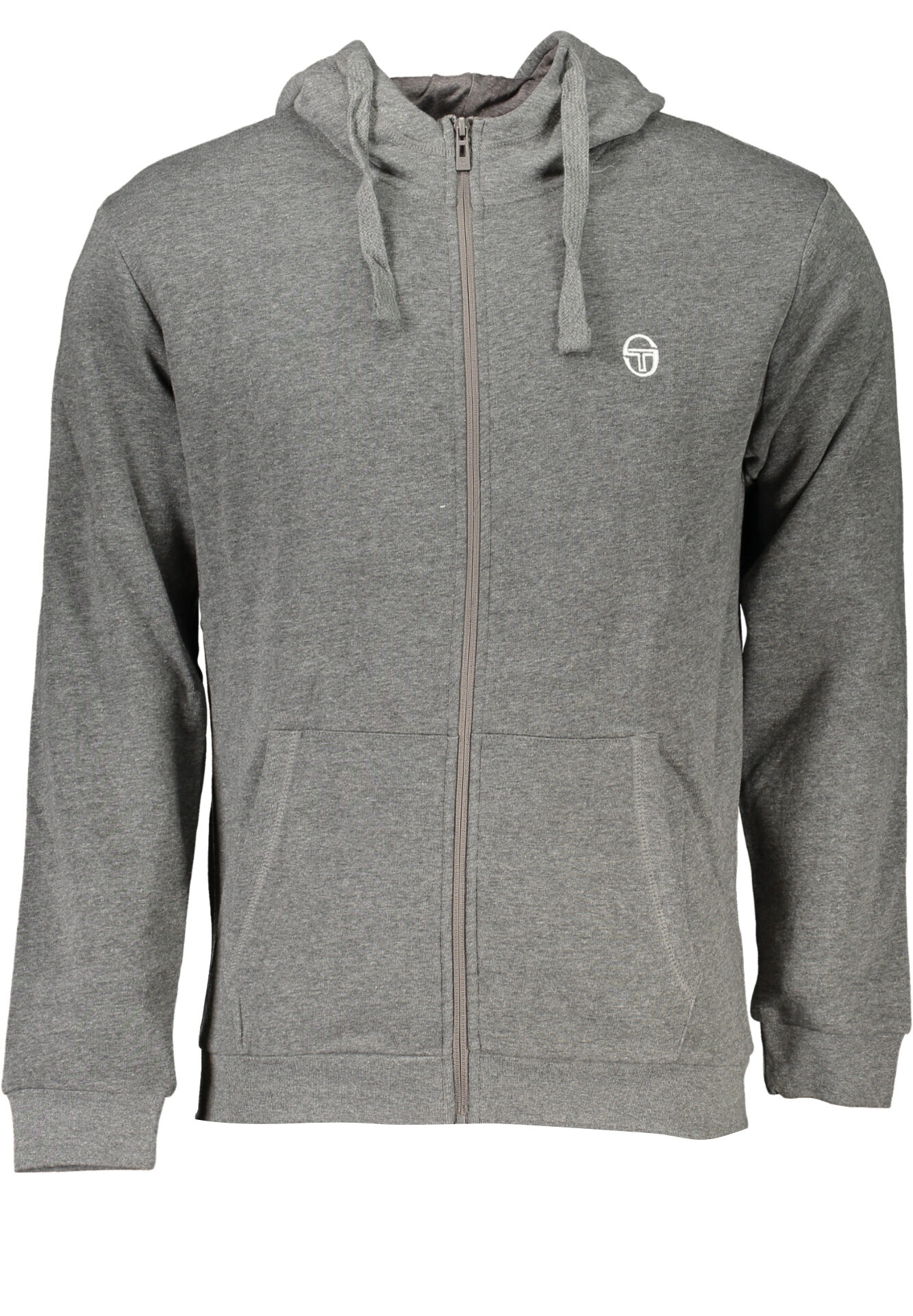 SERGIO TACCHINI MEN'S GRAY ZIP SWEATSHIRT