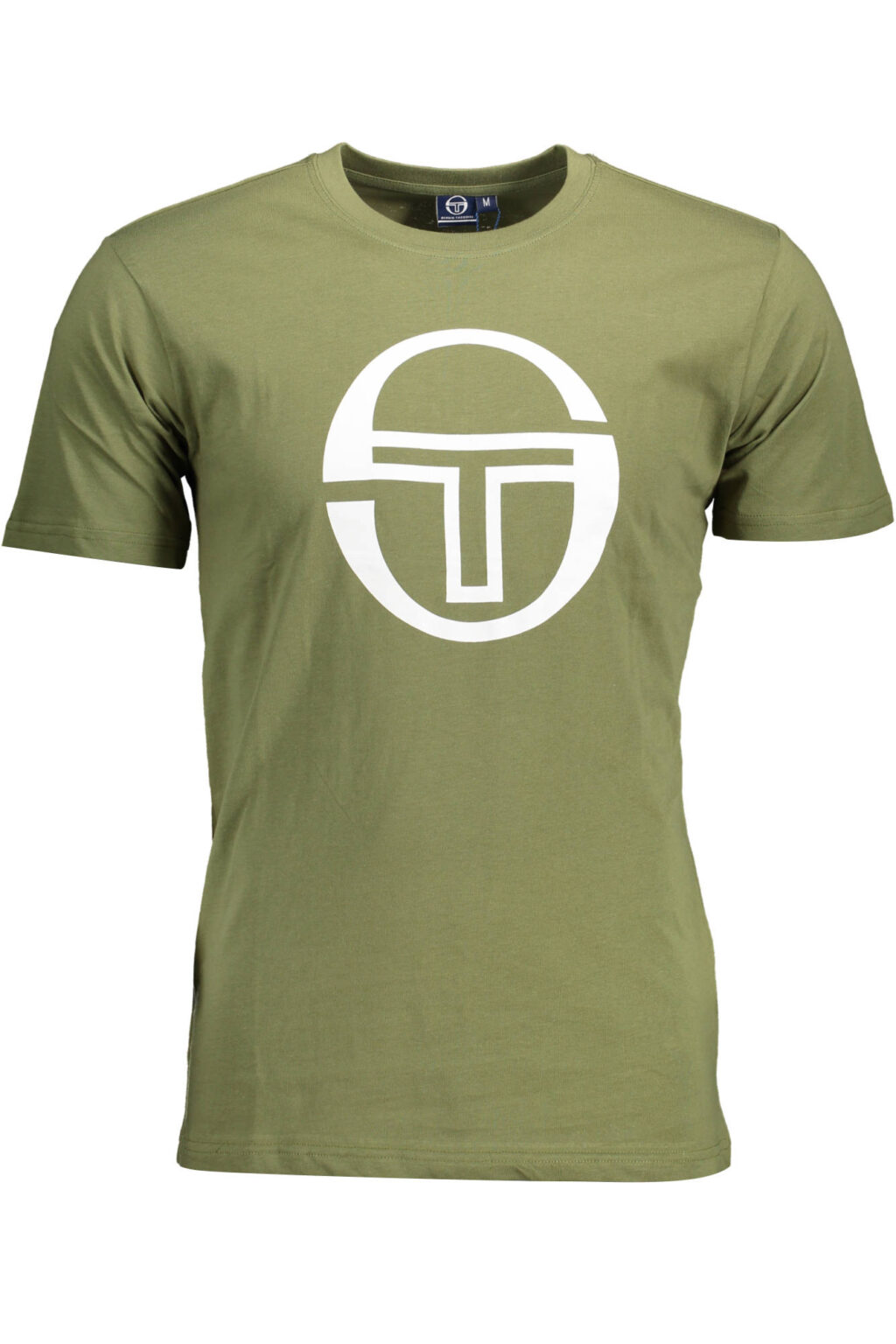 sergiotacchinit-shirtmanichecorteuomoverde_1 SERGIO TACCHINI vyriški marškinėliai trumpomis rankovėmis, žali