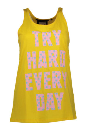 SILVIAN HEACH AMERICAN TANK TOP WOMEN YELLOW