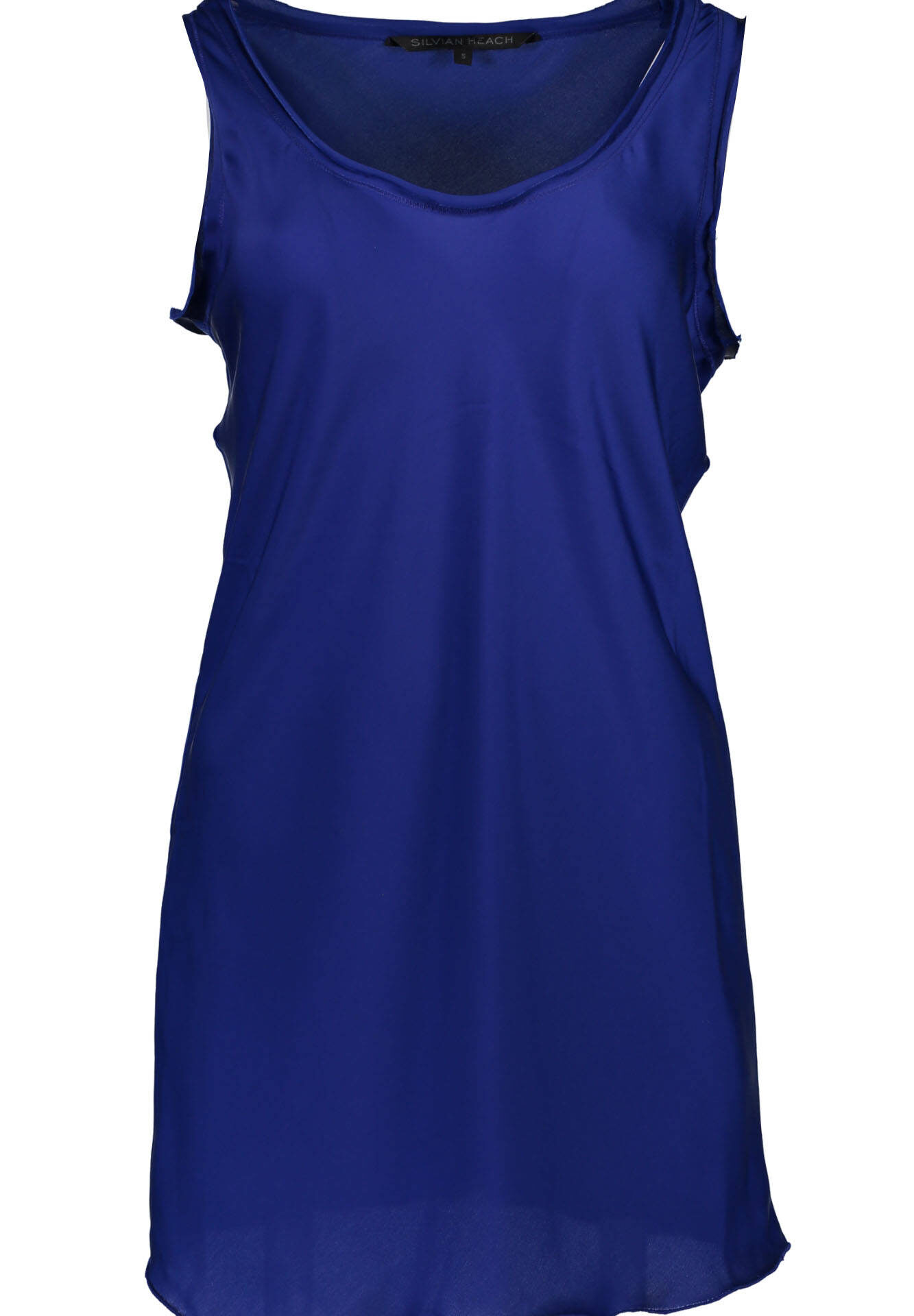 SILVIAN HEACH BLUE WOMAN TANK