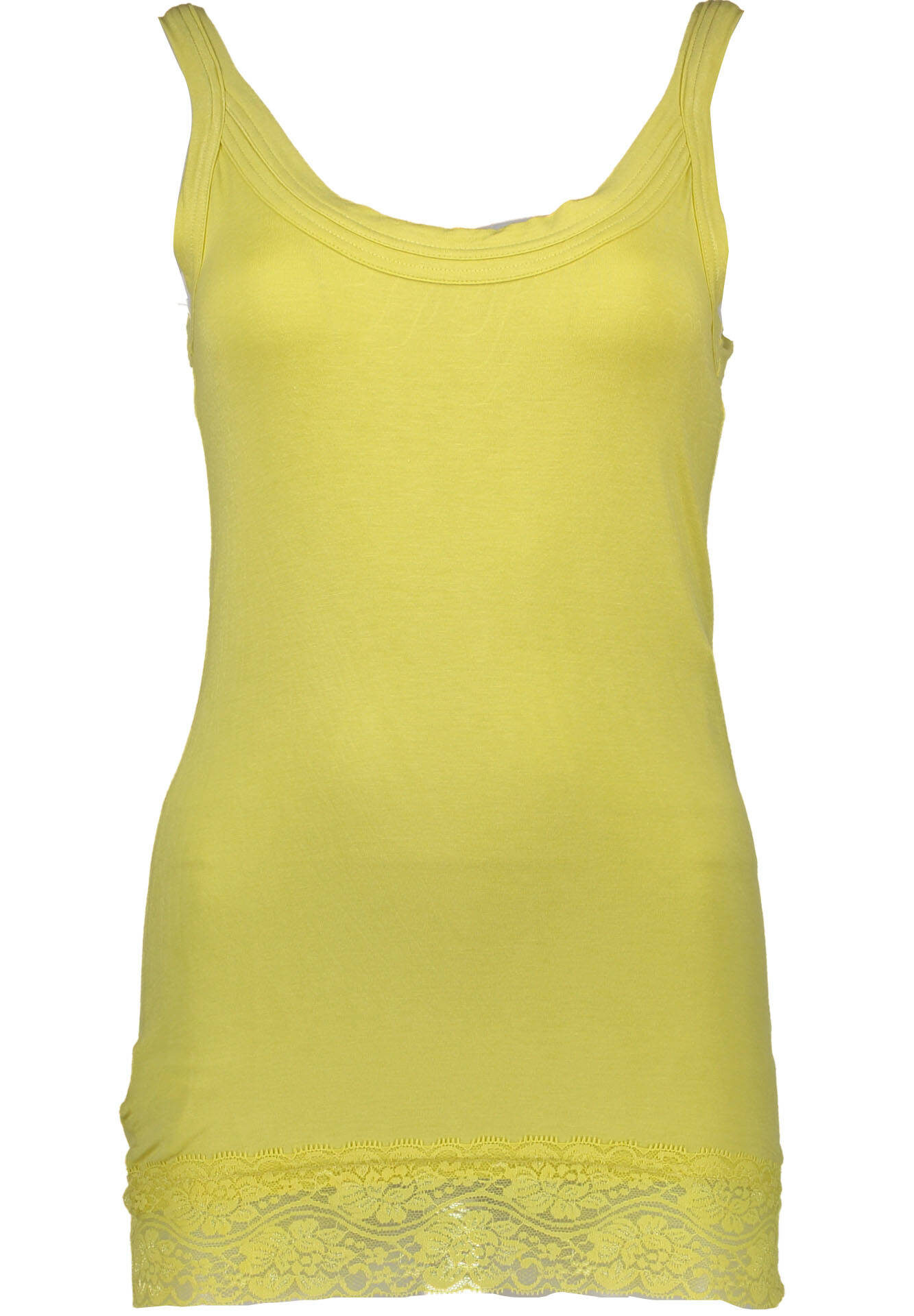 SILVIAN HEACH YELLOW WOMAN TANK