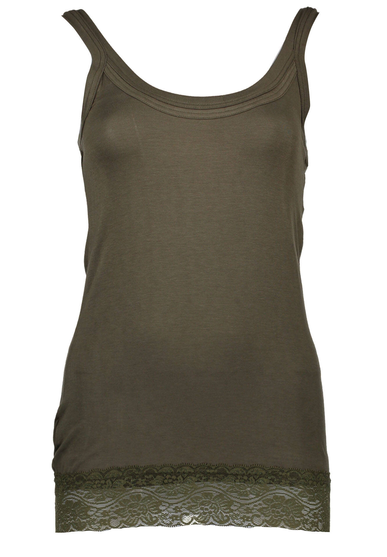 SILVIAN HEACH GREEN WOMAN TANK