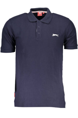 SLAZENGER MĖLYNI VYRIŠKI POLO MARŠKINĖLIAI TRUMPOMIS RANKOVĖMIS