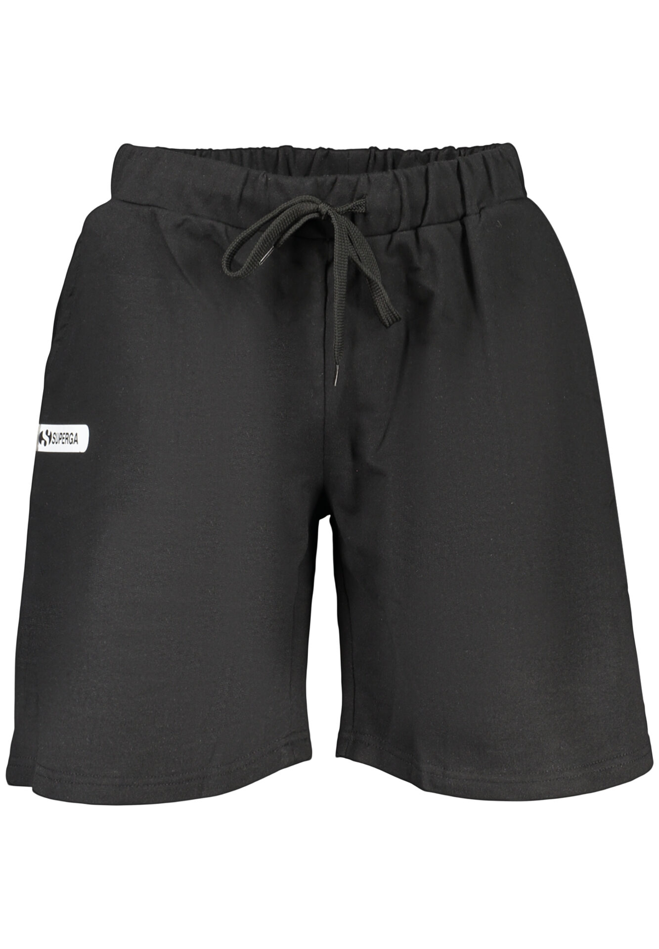 SUPERGA MEN'S BLACK SHORT TRACKSUIT PANTS
