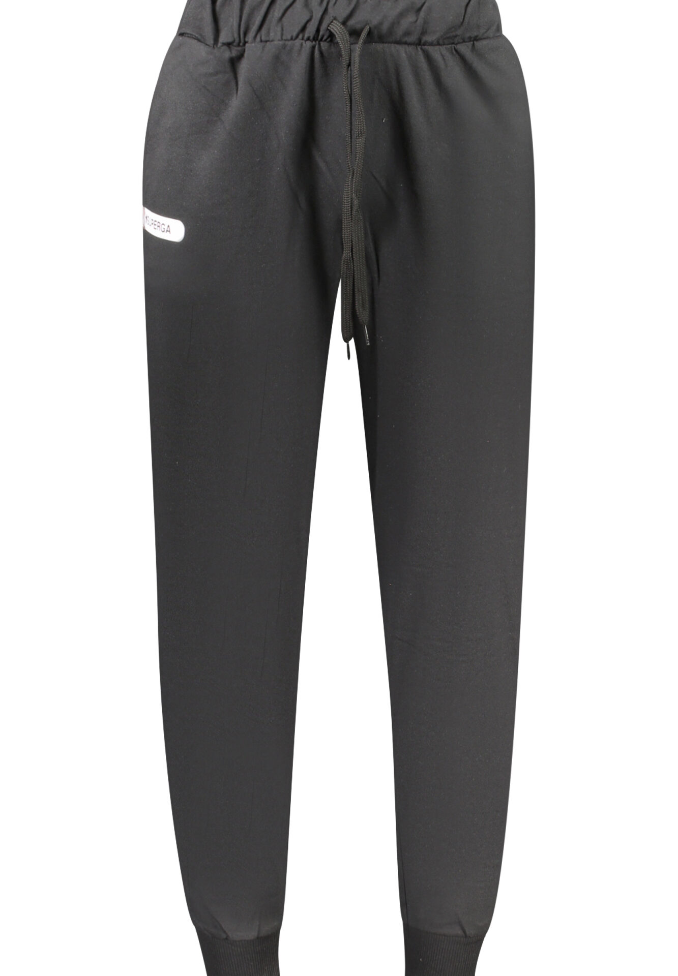 SUPERGA MEN'S BLACK LONG TRACKSUIT PANTS