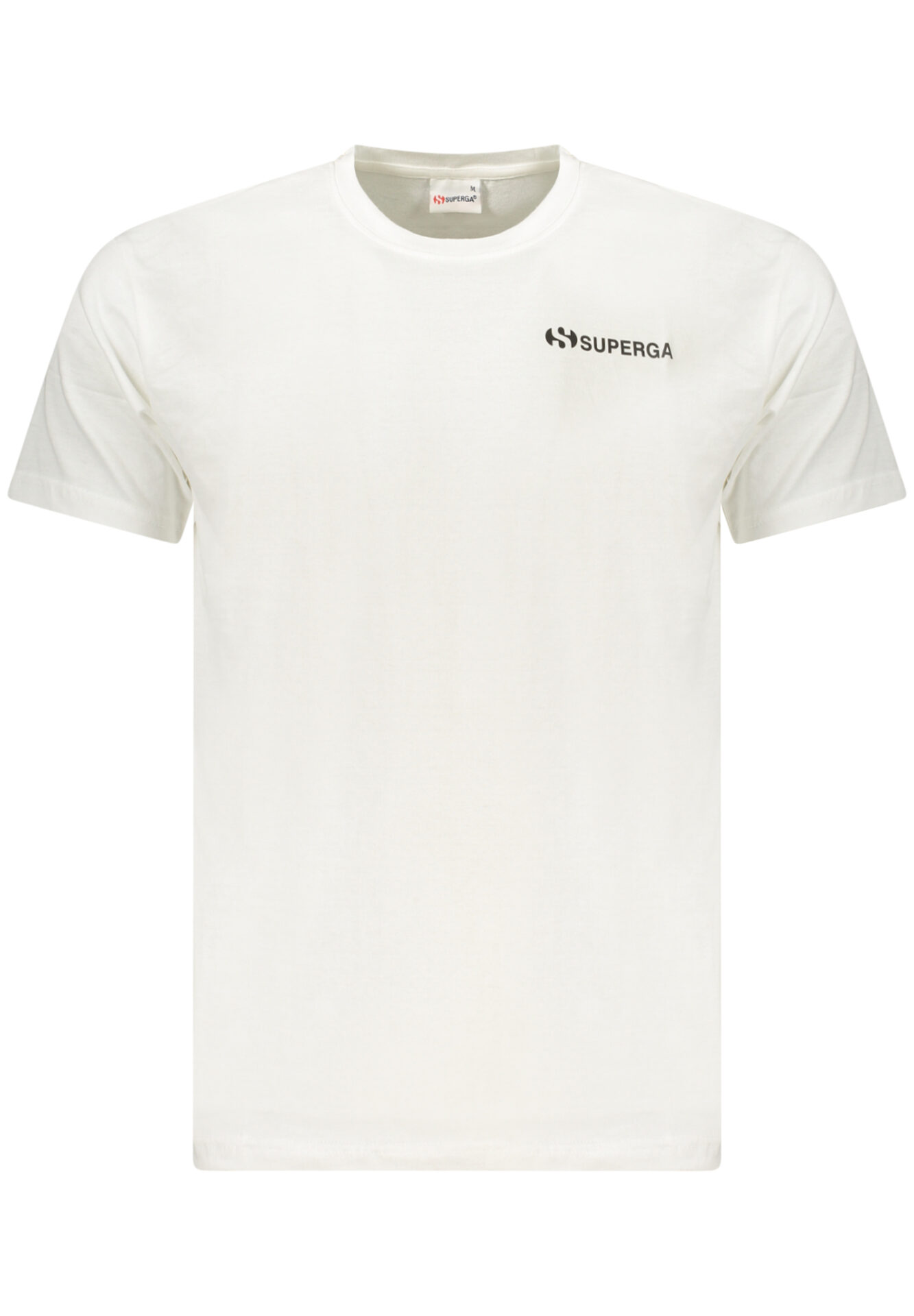 SUPERGA MEN'S SHORT-SLEEVE T-SHIRT WHITE