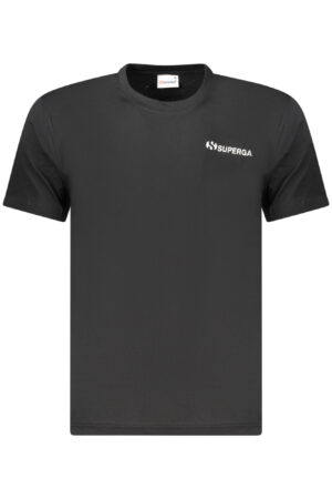 SUPERGA MEN'S SHORT-SLEEVED T-SHIRT BLACK