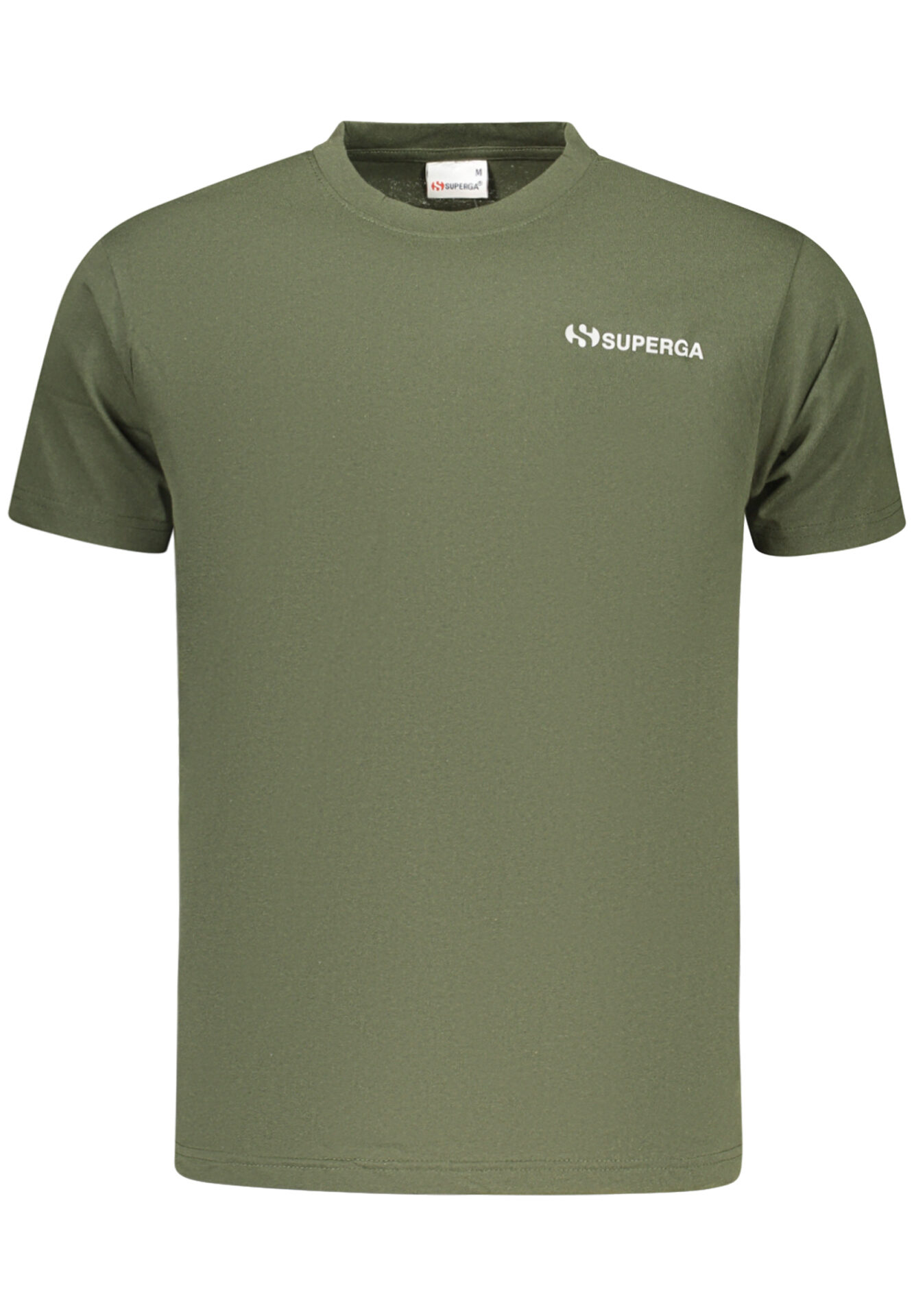 SUPERGA MEN'S SHORT-SLEEVED T-SHIRT GREEN
