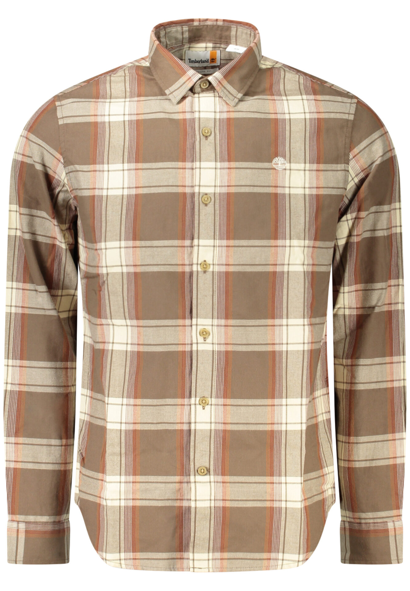 TIMBERLAND MEN'S LONG-SLEEVED SHIRT, BROWN