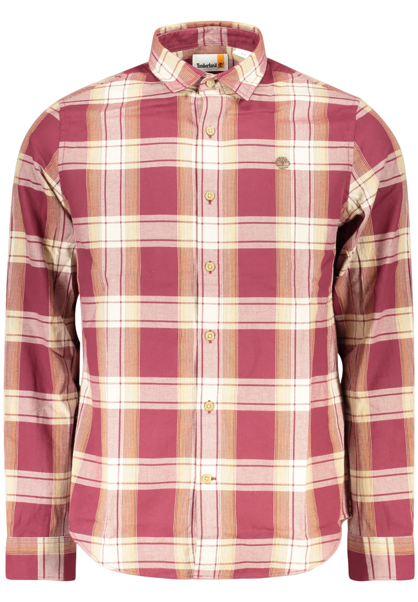 TIMBERLAND MEN'S LONG-SLEEVED SHIRT, RED