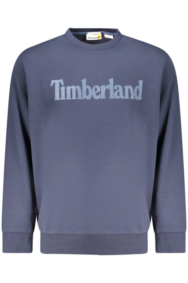 TIMBERLAND vyriškas mėlynas džemperis su užtrauktuku
