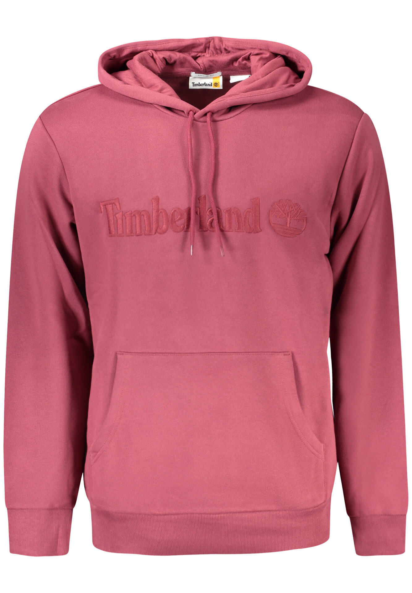 TIMBERLAND MEN'S PURPLE ZIP-UP SWEATSHIRT