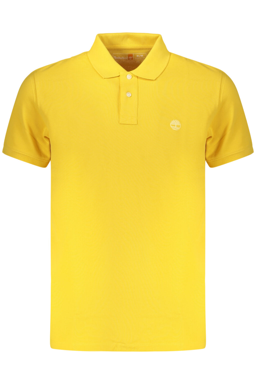 timberlandpolomanichecorteuomogiallo_1 TIMBERLAND geltoni vyriški polo marškinėliai trumpomis rankovėmis