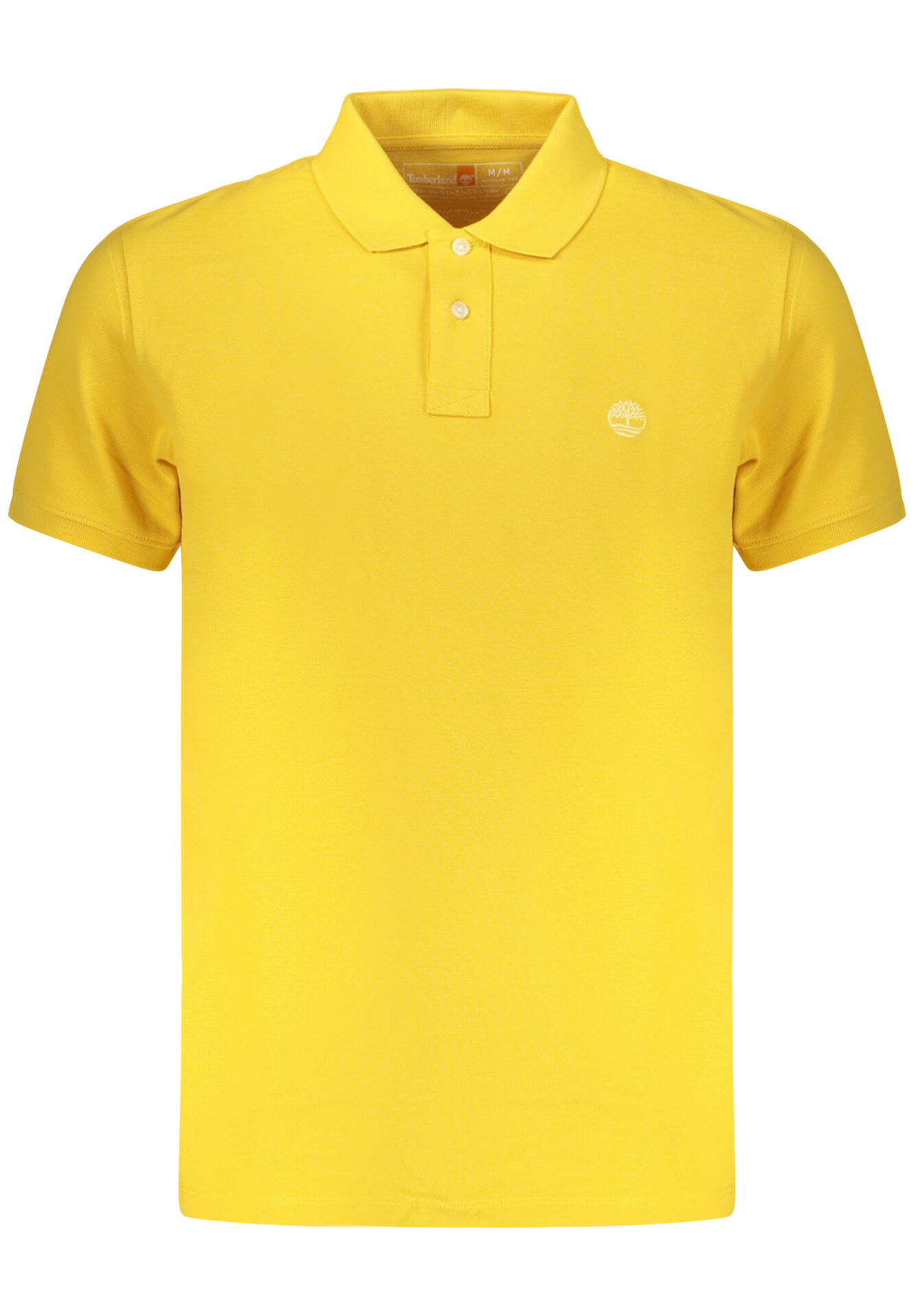 TIMBERLAND MEN'S SHORT-SLEEVE POLO SHIRT YELLOW