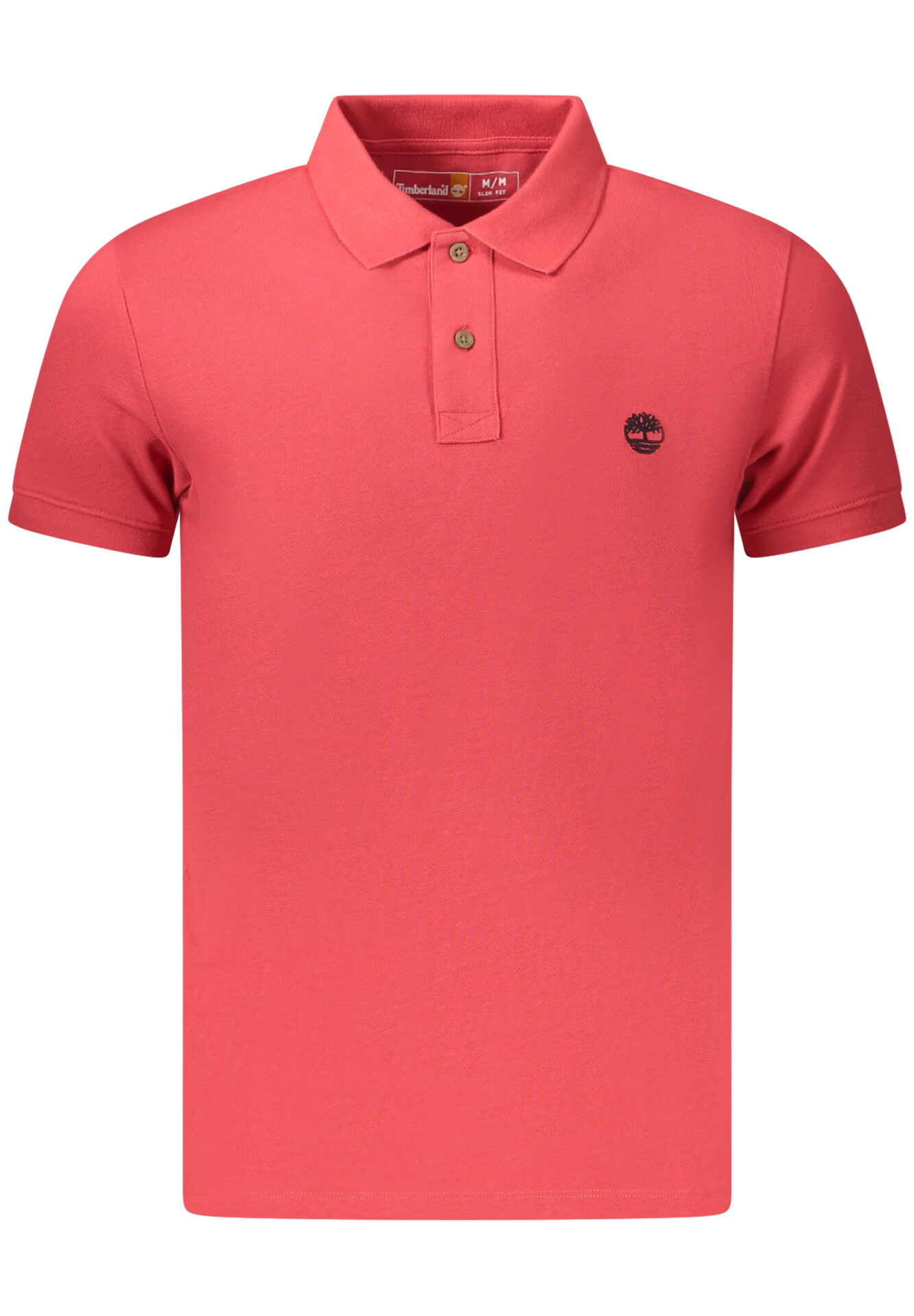 TIMBERLAND MEN'S SHORT-SLEEVE POLO SHIRT, RED