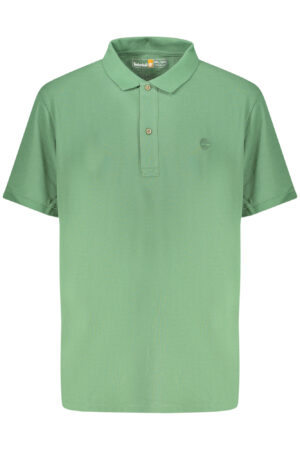 TIMBERLAND MEN'S SHORT-SLEEVE POLO SHIRT GREEN