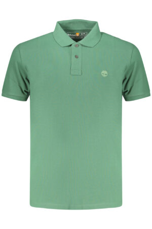 TIMBERLAND MEN'S SHORT-SLEEVE POLO SHIRT GREEN