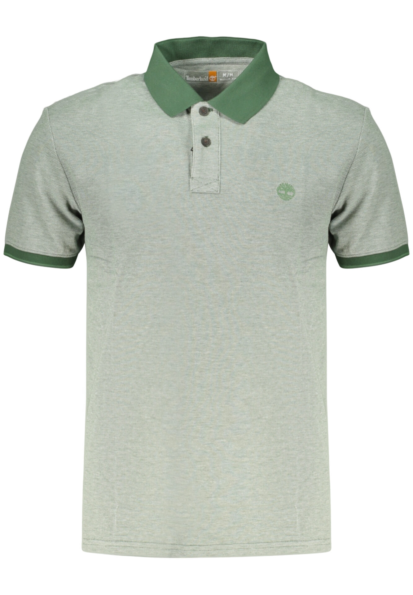 TIMBERLAND MEN'S SHORT-SLEEVE POLO SHIRT GREEN