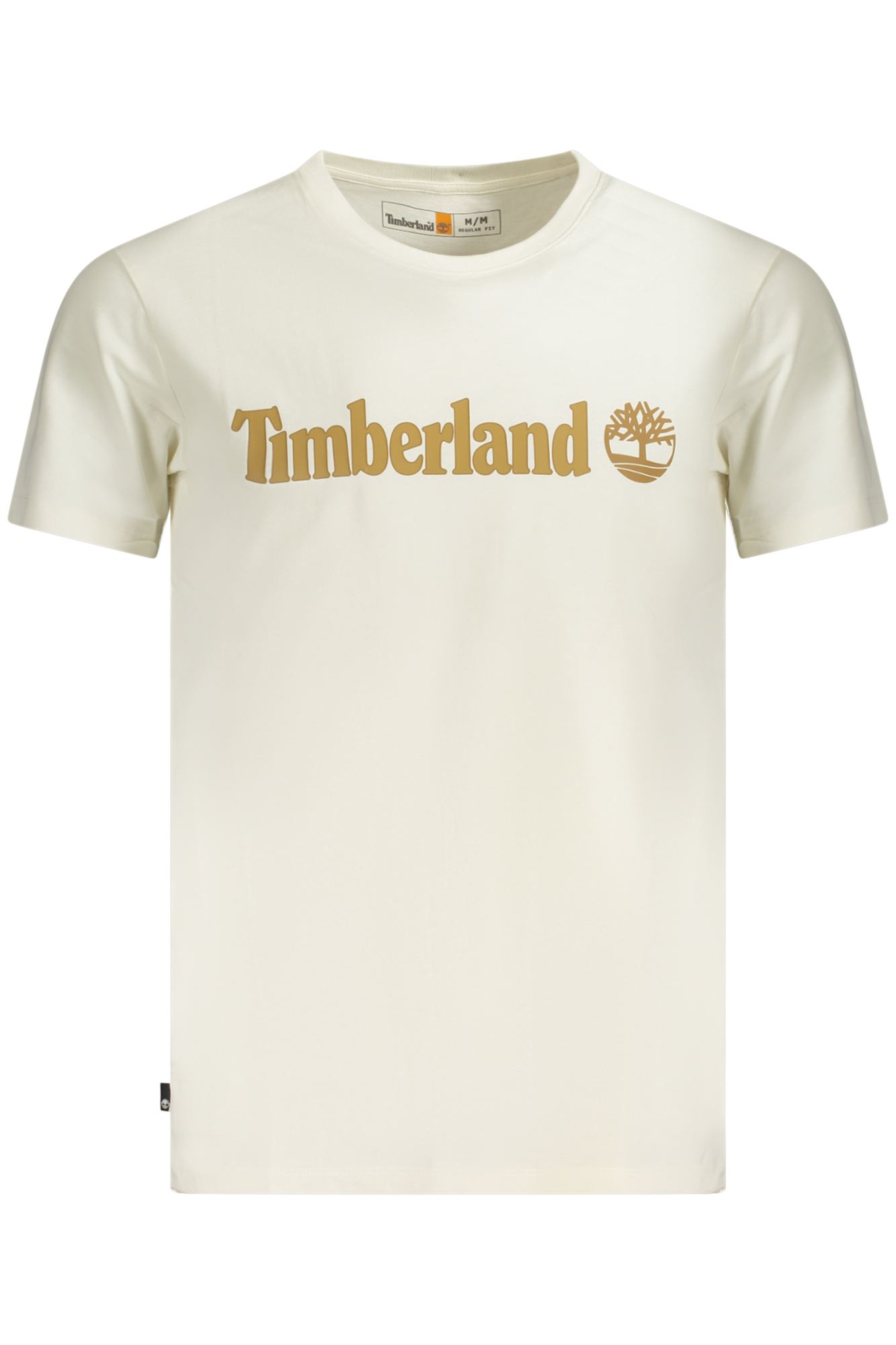 TIMBERLAND smėlio spalvos vyriški marškinėliai trumpomis rankovėmis TIMBERLAND smėlio spalvos vyriški marškinėliai trumpomis rankovėmis