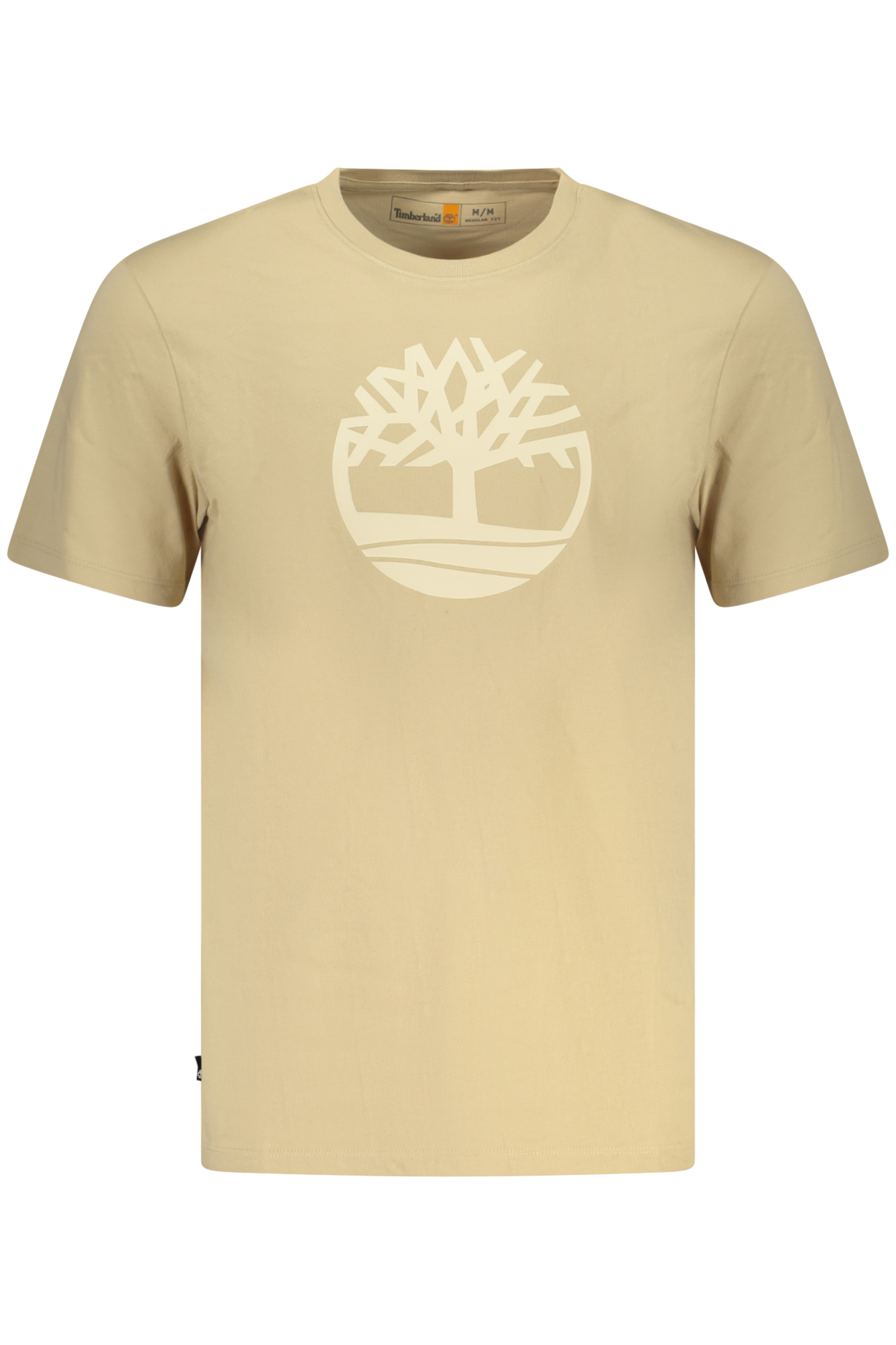 TIMBERLAND MEN'S SHORT-SLEEVE T-SHIRT BEIGE TIMBERLAND MEN'S SHORT-SLEEVE T-SHIRT BEIGE