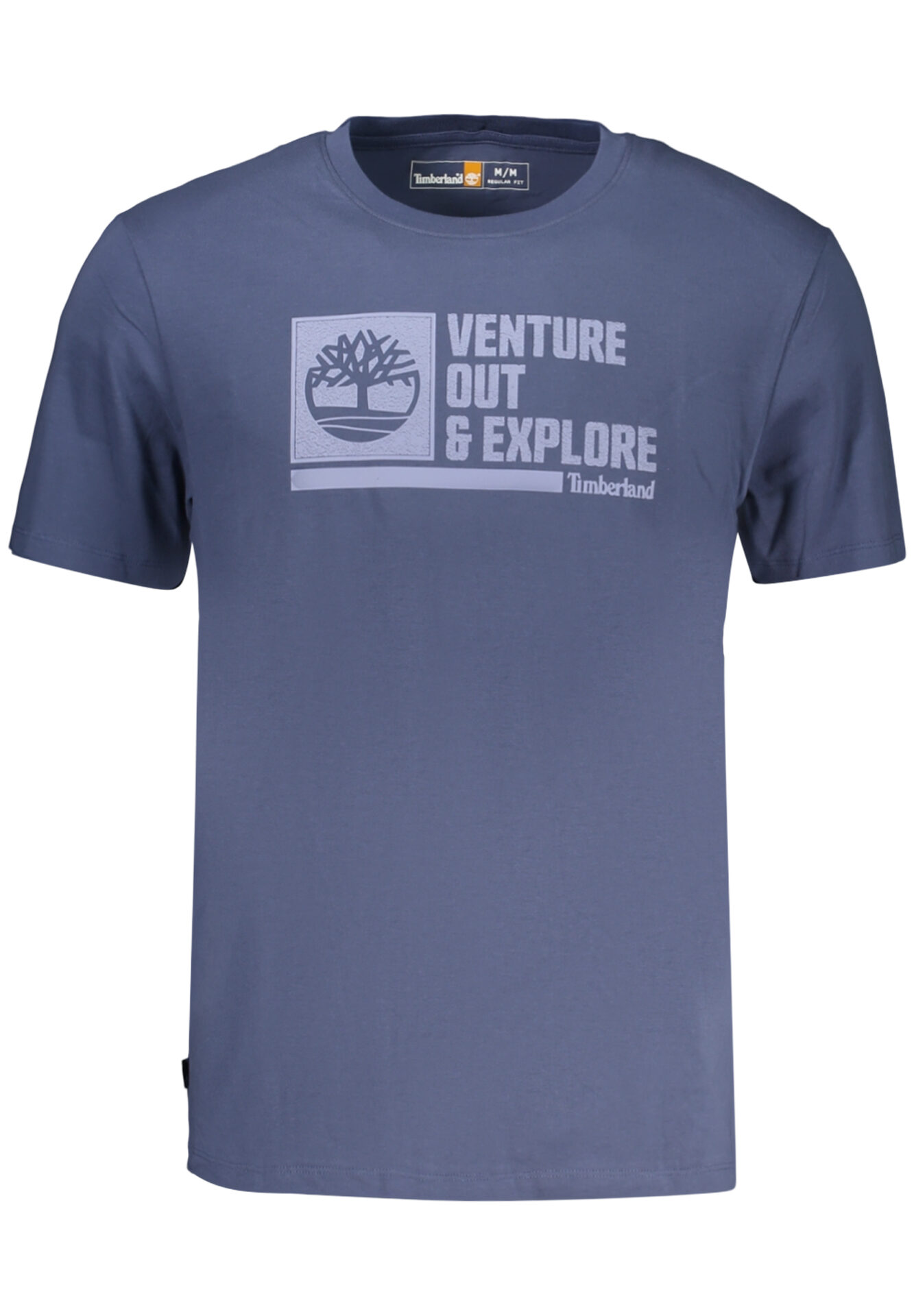 TIMBERLAND MEN'S SHORT-SLEEVE T-SHIRT BLUE