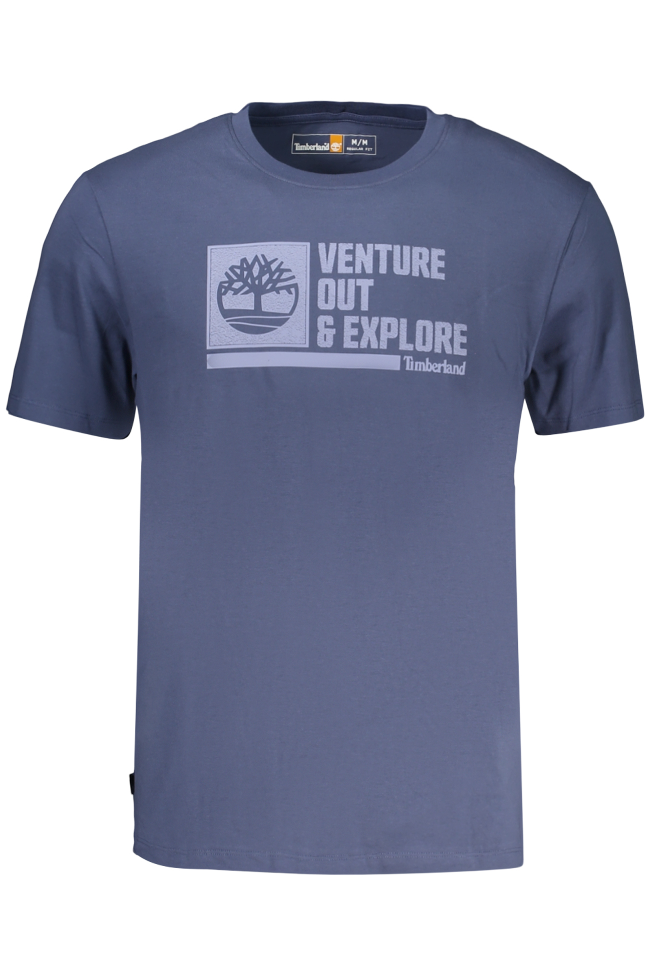TIMBERLAND MEN'S SHORT-SLEEVE T-SHIRT BLUE TIMBERLAND MEN'S SHORT-SLEEVE T-SHIRT BLUE
