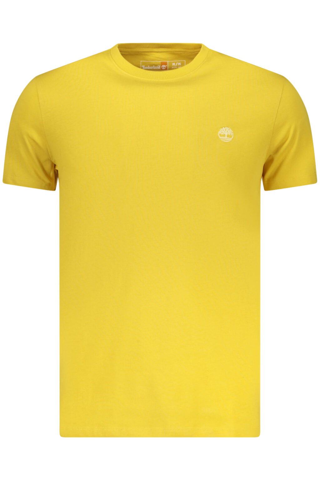 timberlandt-shirtmanichecorteuomogiallo_1 TIMBERLAND geltoni vyriški marškinėliai trumpomis rankovėmis