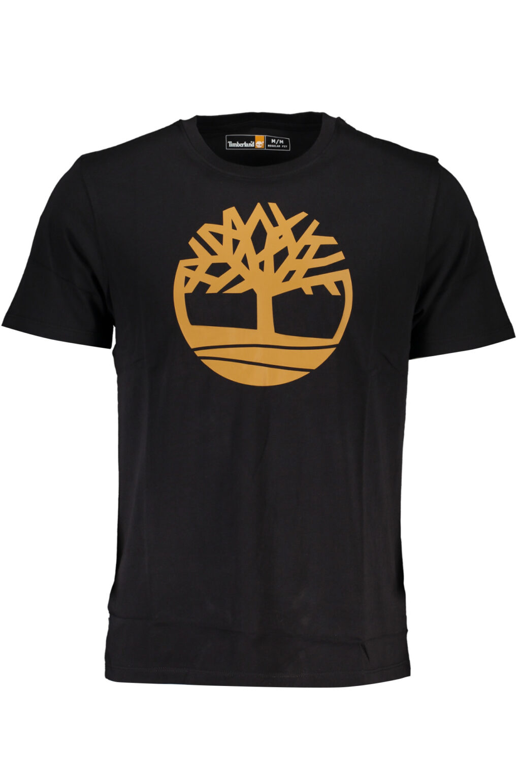 timberlandt-shirtmanichecorteuomonero_1 TIMBERLAND juodi vyriški marškinėliai trumpomis rankovėmis