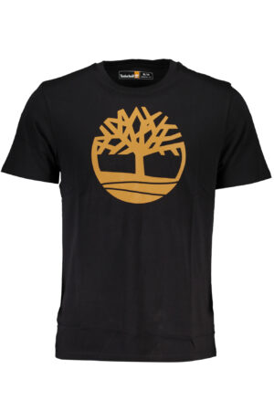 TIMBERLAND MEN'S SHORT SLEEVE T-SHIRT BLACK