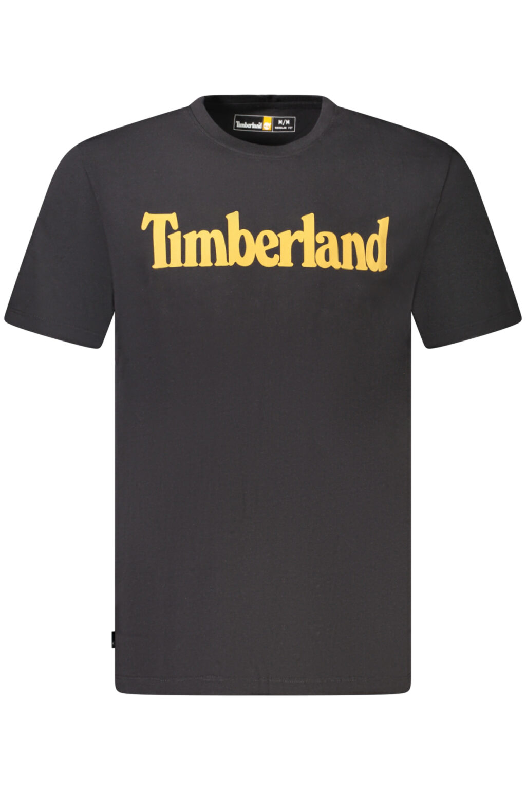timberlandt-shirtmanichecorteuomonero_1 TIMBERLAND juodi vyriški marškinėliai trumpomis rankovėmis