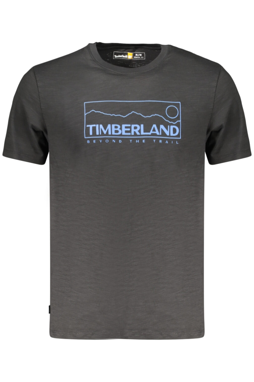 timberlandt-shirtmanichecorteuomonero_1 TIMBERLAND juodi vyriški marškinėliai trumpomis rankovėmis