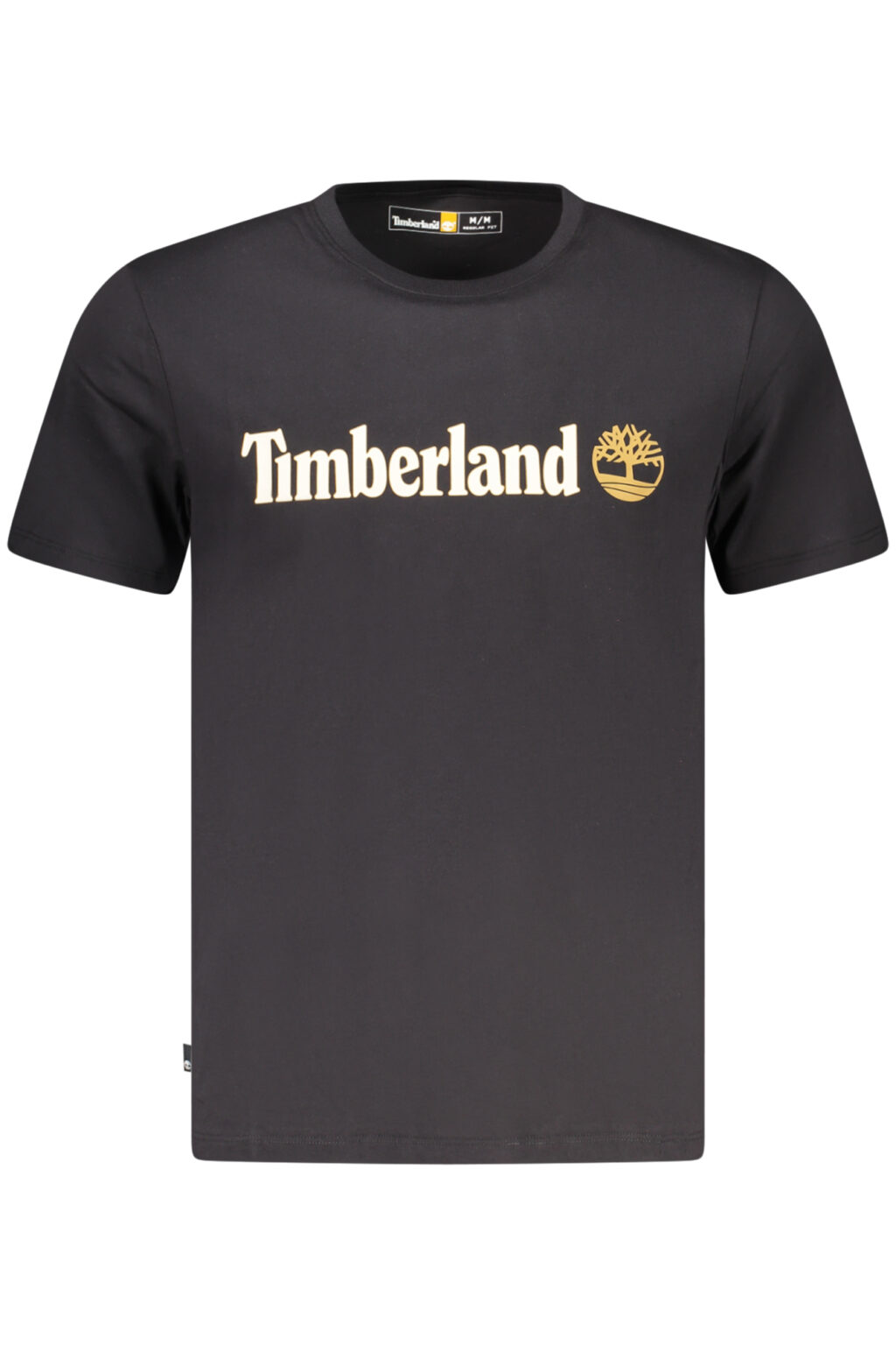 timberlandt-shirtmanichecorteuomonero_1 TIMBERLAND juodi vyriški marškinėliai trumpomis rankovėmis