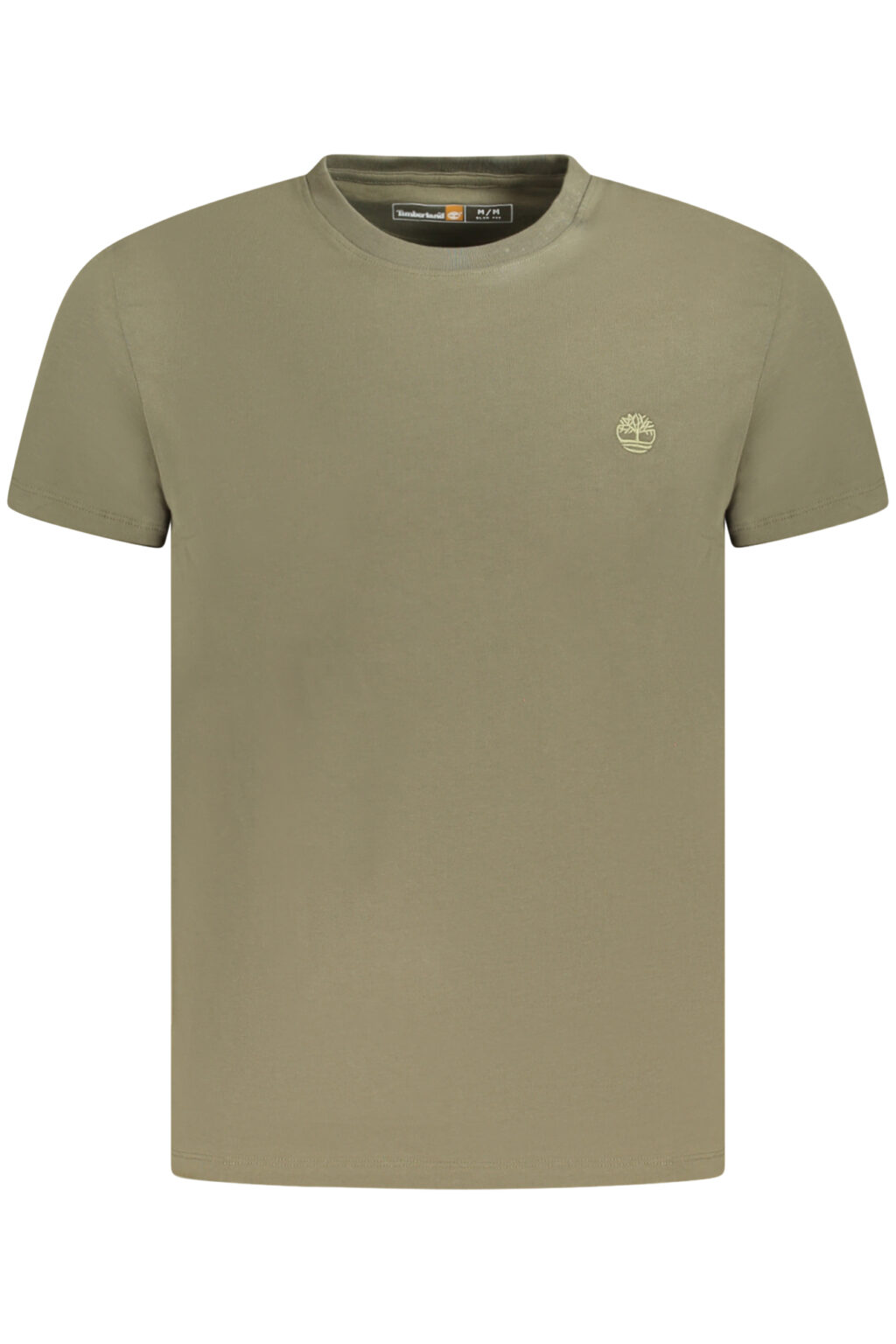 timberlandt-shirtmanichecorteuomoverde_1 TIMBERLAND žali vyriški marškinėliai trumpomis rankovėmis