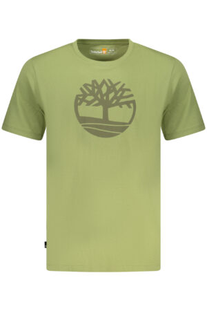 TIMBERLAND MEN'S SHORT-SLEEVE T-SHIRT GREEN