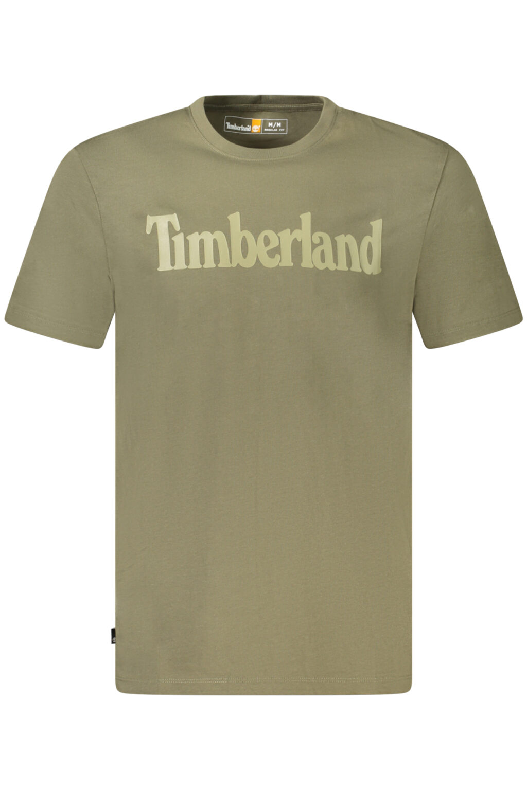 timberlandt-shirtmanichecorteuomoverde_1 TIMBERLAND žali vyriški marškinėliai trumpomis rankovėmis