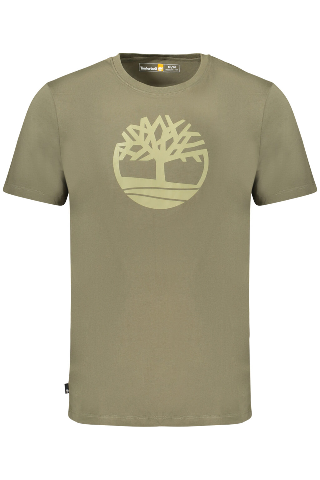 timberlandt-shirtmanichecorteuomoverde_1 TIMBERLAND vyriški marškinėliai trumpomis rankovėmis, žali