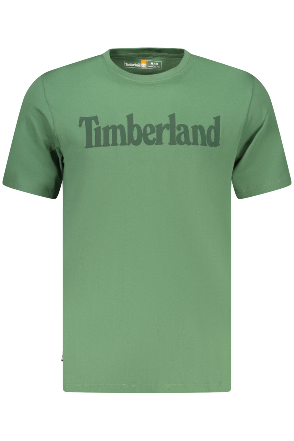 TIMBERLAND žali vyriški marškinėliai trumpomis rankovėmis