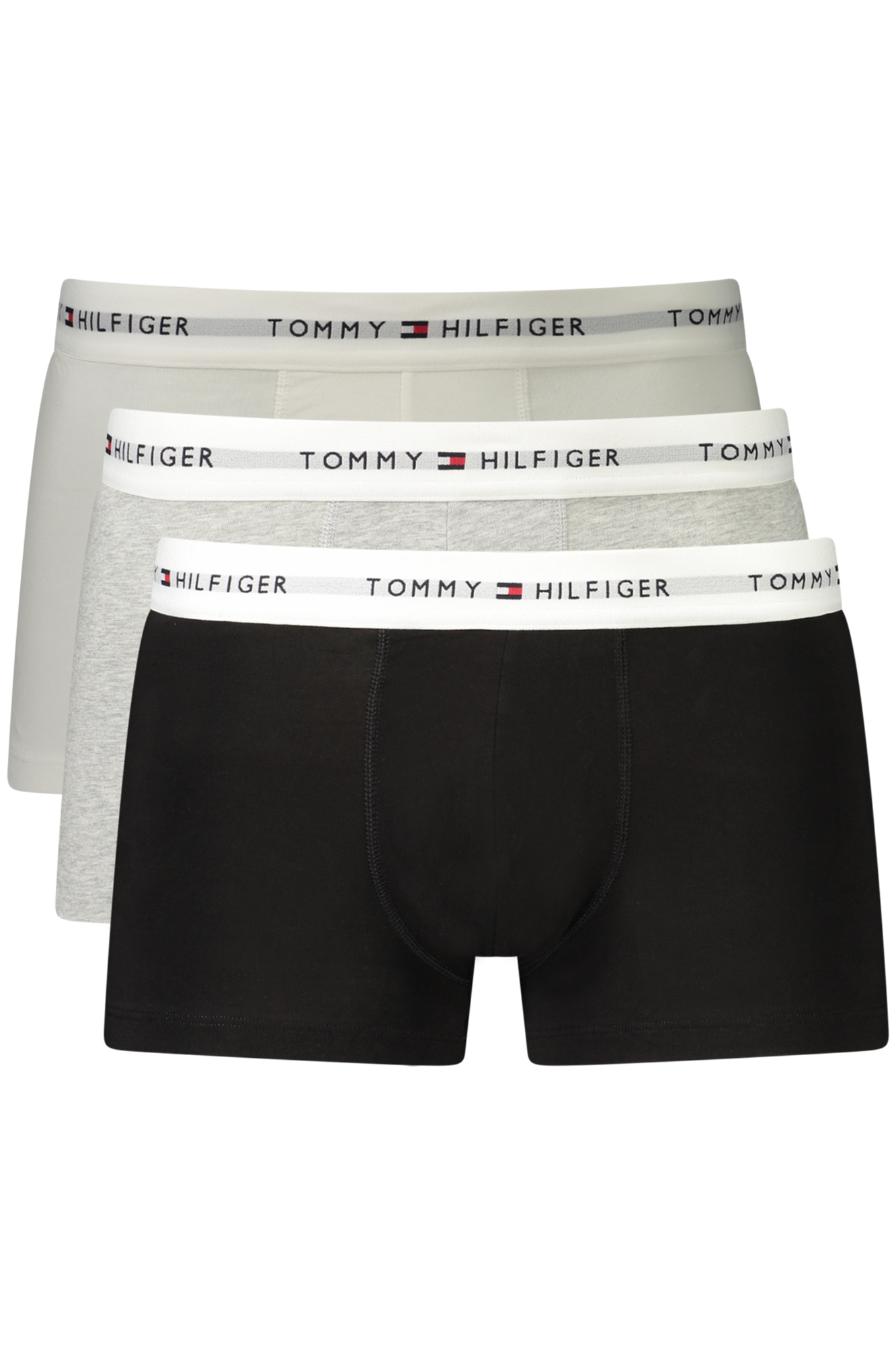 TOMMY HILFIGER MEN'S BOXER SHORTS GREY TOMMY HILFIGER MEN'S BOXER SHORTS GREY